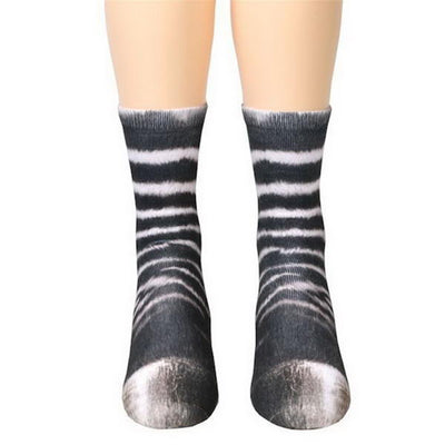 Unisex Animal Paw Socks