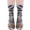 Unisex Animal Paw Socks